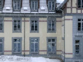 Schneeflocken über Schneeflocken